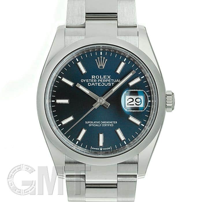 中古)ROLEX ロレックス デイトジャスト 36 126200 ブルー オイスター