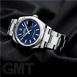 ROLEX ロレックス デイトジャスト 36 126234 フルーテッドブルー オイスターブレス メイン