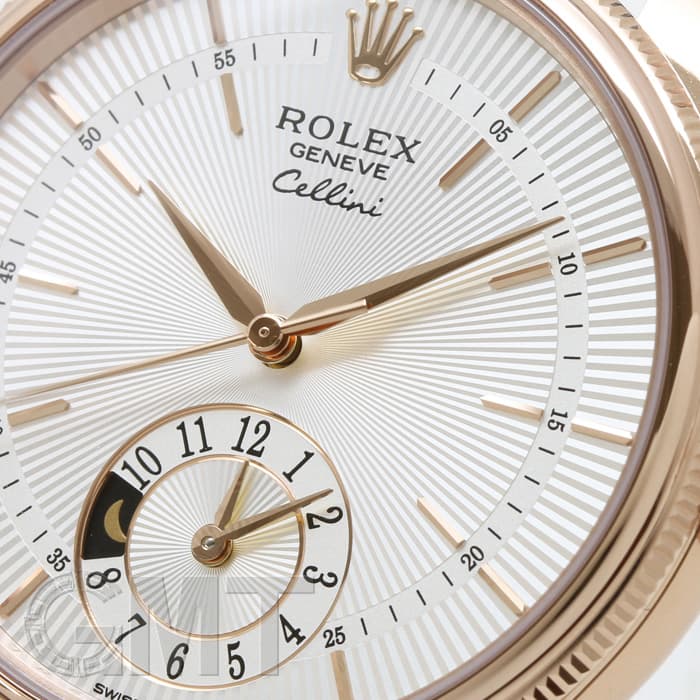 チェリー 新品)ROLEX ロレックス チェリーニ デュアルタイム 50525 シルバー