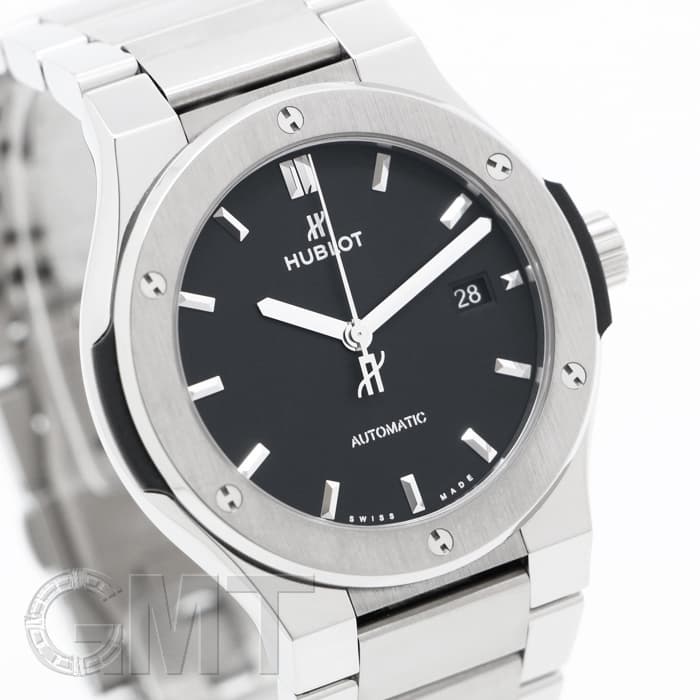 新品)HUBLOT ウブロ クラシック フュージョン チタニウム