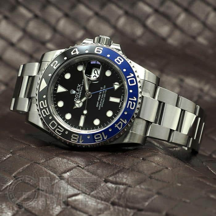 中古)ROLEX ロレックス GMTマスター II 116710BLNR【保護シール付き