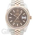 ROLEX ロレックス デイトジャスト 41 126331 チョコレート ジュビリーブレスレット