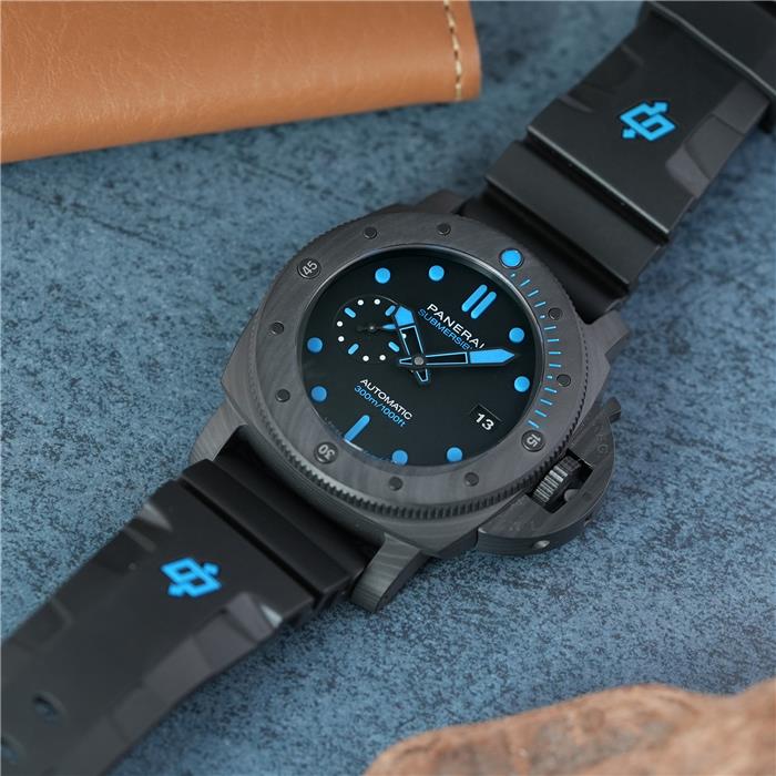 中古)OFFICINE PANERAI オフィチーネ パネライ サブマーシブル カーボ