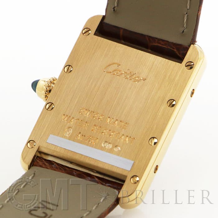 新品)CARTIER カルティエ タンク ルイ カルティエ SM W1529856 YG