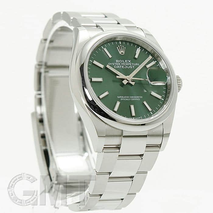 新品)ROLEX ロレックス デイトジャスト 36 126200 ミントグリーン