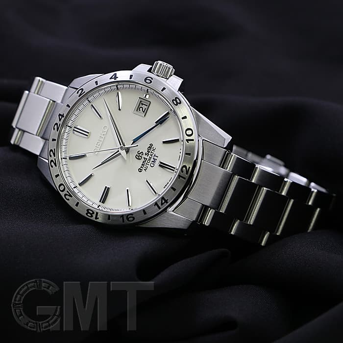 セイコー / SEIKO　グランドセイコー　メカニカル GMT　SBGM025 / 9S66-00B0　ホワイト　自動巻き 【中古】 中古)SEIKO セイコー グランドセイコー メカニカル GMT SBGM025（商品