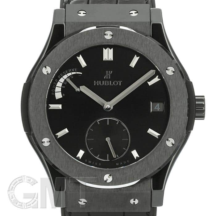 【爆売り！】 中古)HUBLOT ウブロ クラシック フュージョン パワーリザーブ8 ウブロ