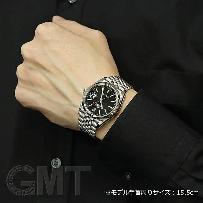 中古)ROLEX ロレックス デイトジャスト 126200 ブラック