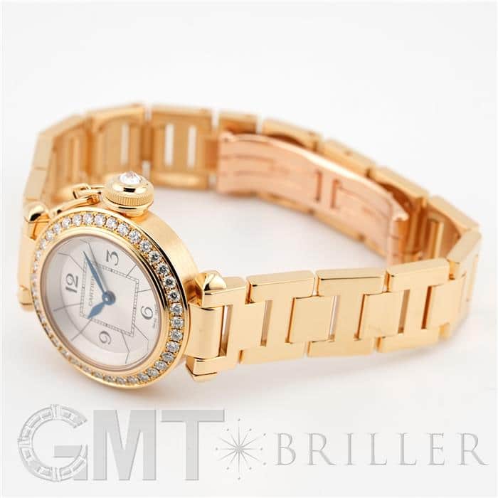 中古)CARTIER カルティエ パシャ 27mm WJ124014 イエローゴールド