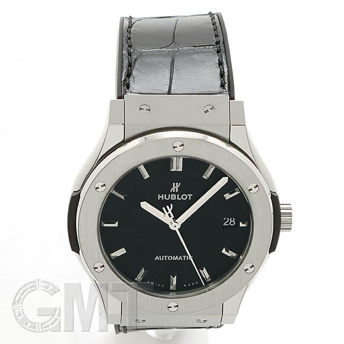 新品)HUBLOT ウブロ クラシック フュージョン チタニウム 511.NX.1171