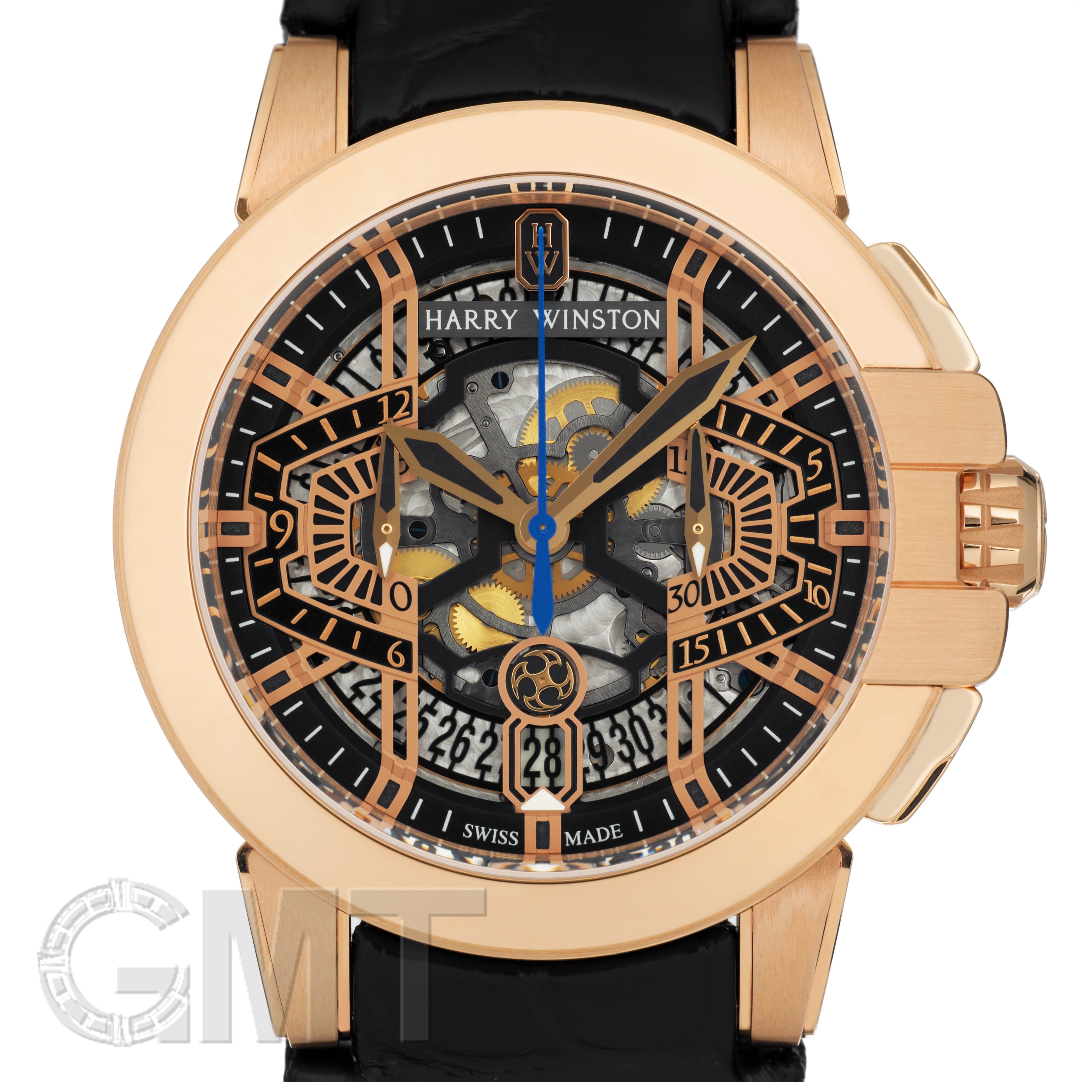 新品)HARRY WINSTON ハリー・ウィンストン オーシャン クロノグラフ