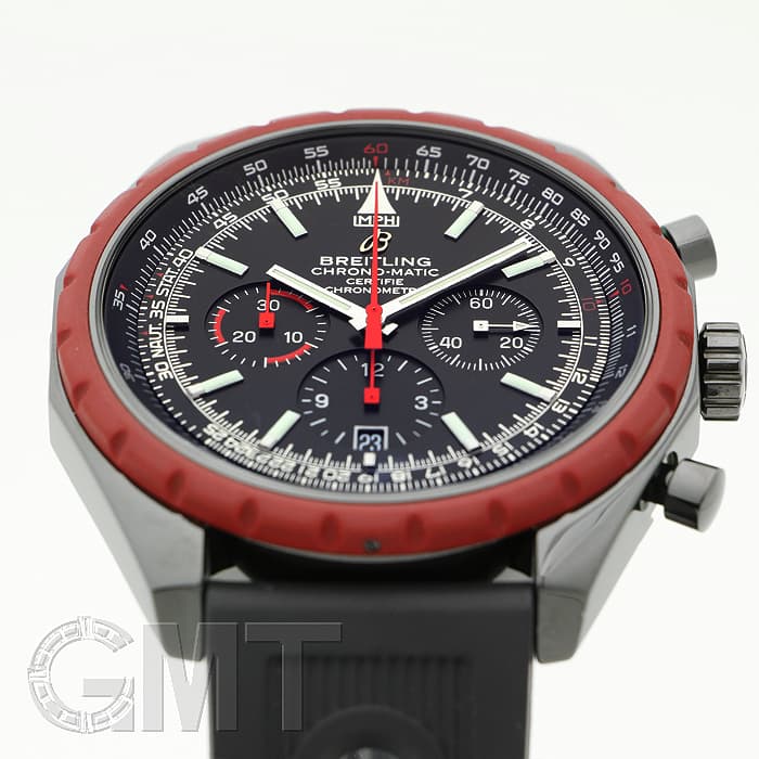 (中古)BREITLING ブライトリング ナビタイマー クロノマチックブラックスチール M14360-1518（商品ID ...