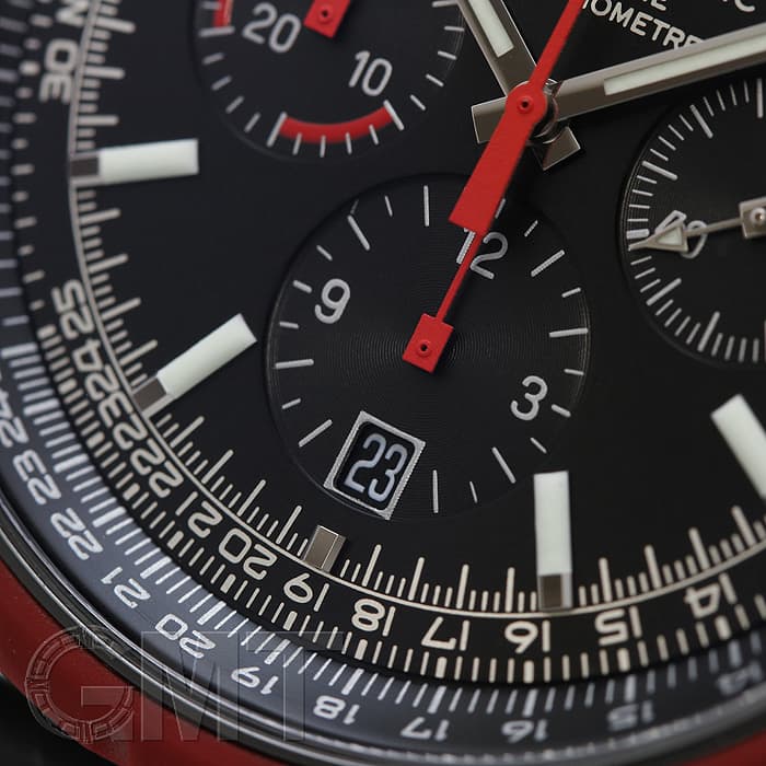 (中古)BREITLING ブライトリング ナビタイマー クロノマチックブラックスチール M14360-1518（商品ID ...