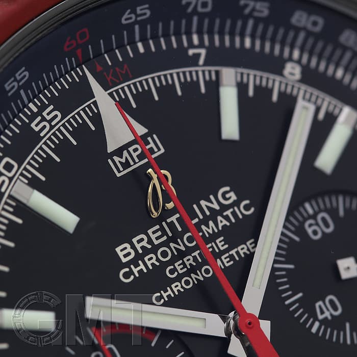 (中古)BREITLING ブライトリング ナビタイマー クロノマチックブラックスチール M14360-1518（商品ID ...