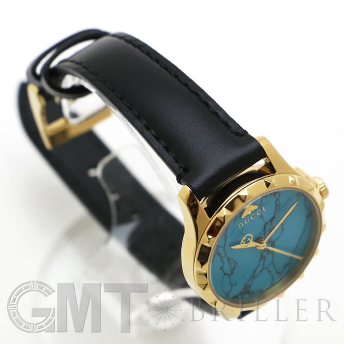 新品)GUCCI グッチ Gタイムレス YA126554 ターコイズ（商品ID