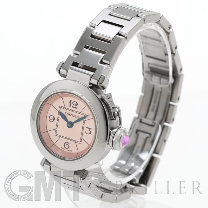カルティエ ミスパシャ ピンクローズクォーツ Cartier（カルティエ） ミスパシャ 1周年記念 日本限定モデル ピンク