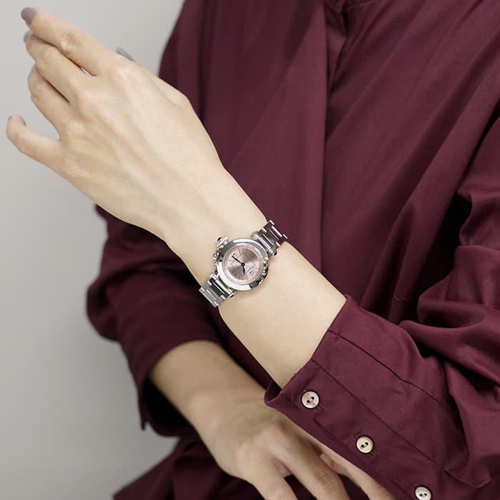 中古)CARTIER カルティエ ミスパシャ ピンク W3140008（商品ID