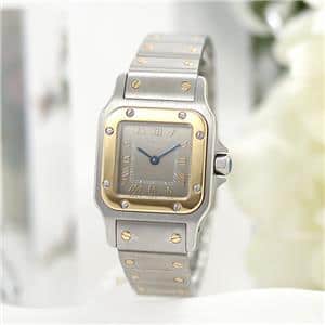 中古)CARTIER カルティエ サントス ガルベ SM W20031C4（商品ID