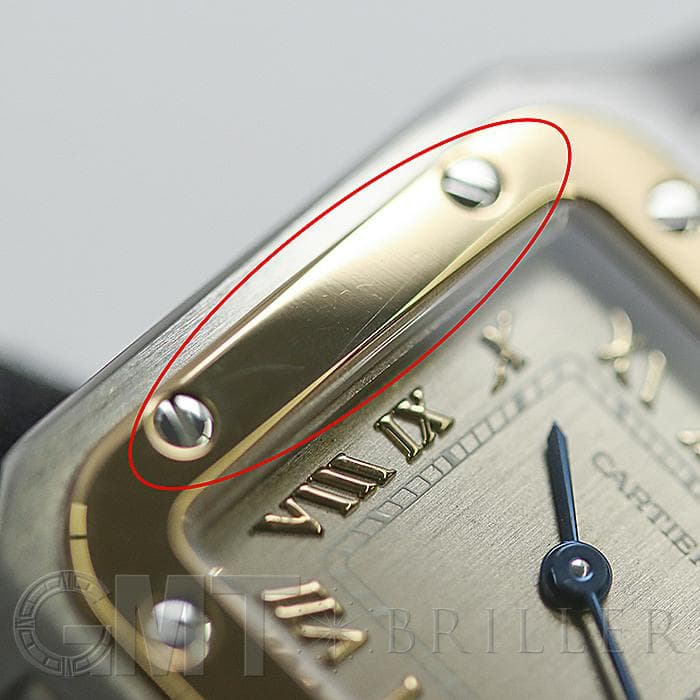 中古)CARTIER カルティエ サントス ガルベ SM W20031C4（商品ID