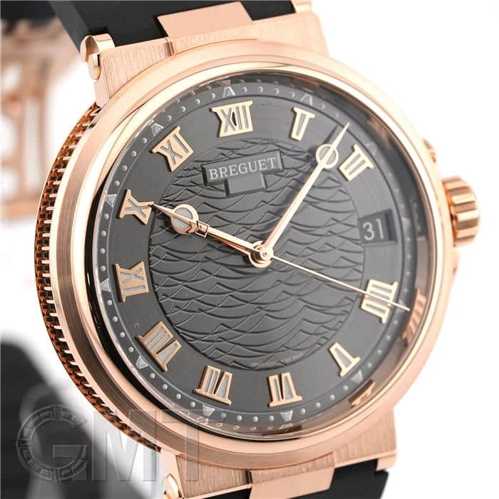 中古)BREGUET ブレゲ マリーン 5517BR/G3/5ZU ローズゴールド（商品ID