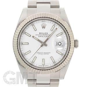 ROLEX ロレックス デイトジャスト 41 126334 ホワイト オイスターブレスレット メイン