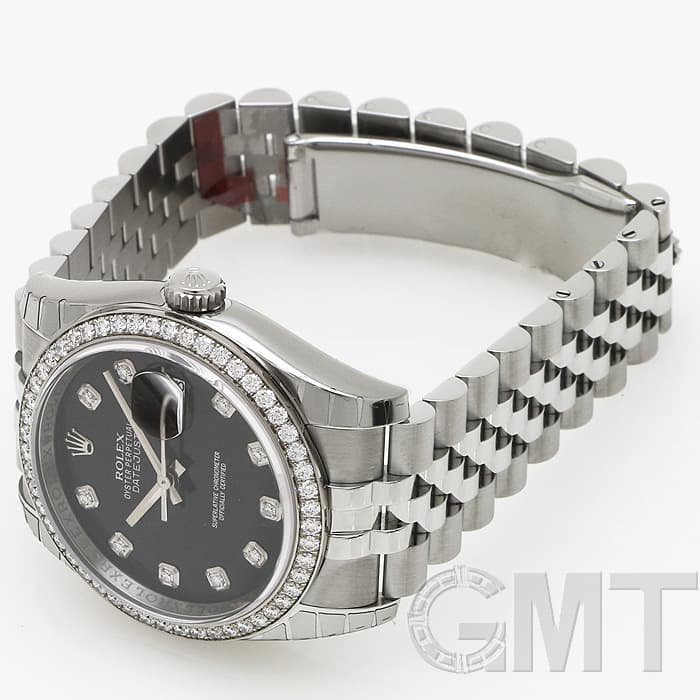 新品)ROLEX ロレックス デイトジャスト 116244G ブラック ジュビリー