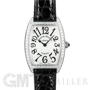 FRANCK MULLER フランク・ミュラー トノーカーべックス 1752QZD シルバー ベゼルダイヤ メイン