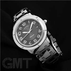 HERMES エルメス クリッパー グレー エルメス クリッパー CP1.210 SS QZ グレー文字盤 あまりごま2