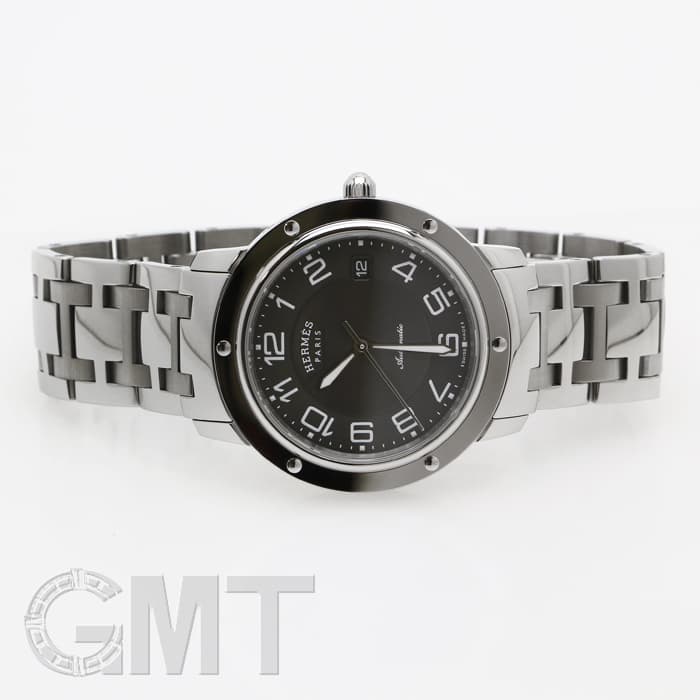 中古)HERMES エルメス クリッパー CP2.810 グレー（商品ID