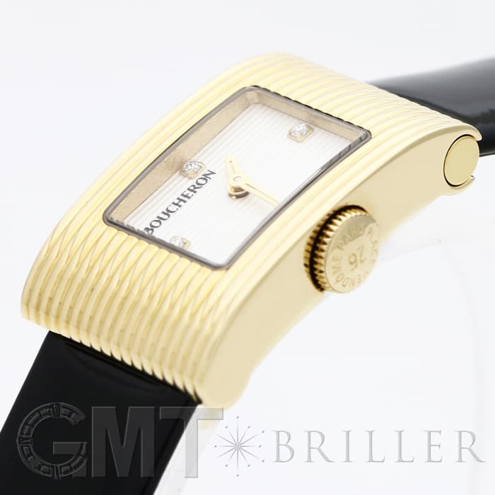 BOUCHERON ブシュロン　リフレ　ミディアム　ダイヤ4P 新品)BOUCHERON ブシュロン リフレ WA009514 シルバー 4Pダイヤ（商品