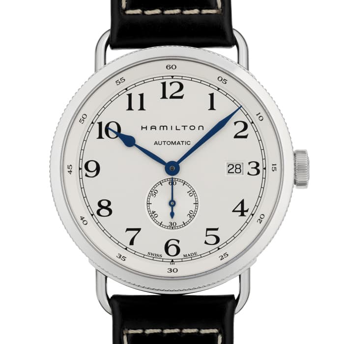 新品)HAMILTON ハミルトン カーキ ネイビー パイオニア スモール