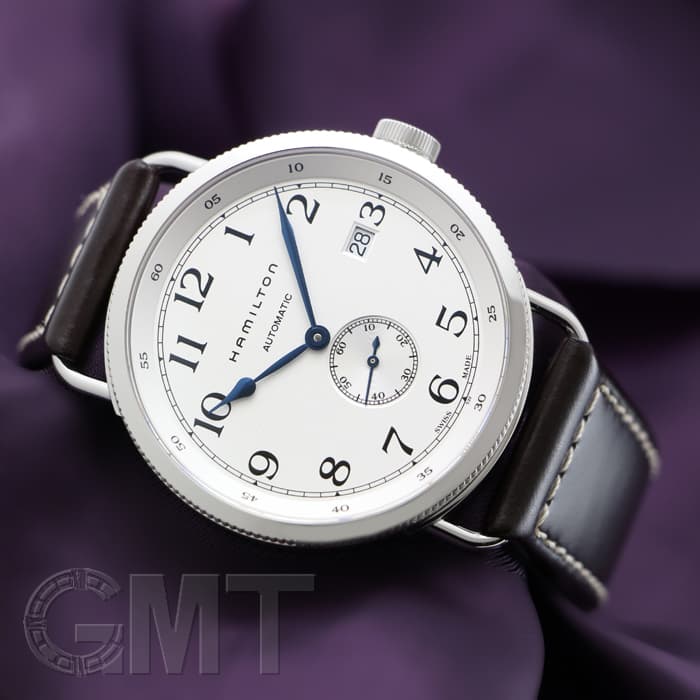 新品)HAMILTON ハミルトン カーキ ネイビー パイオニア スモール