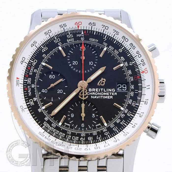 新品)BREITLING ブライトリング ナビタイマー 1 クロノグラフ ブラック