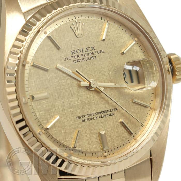 中古)ROLEX ロレックス デイトジャスト 36 1601/8 シャンパンモザイク