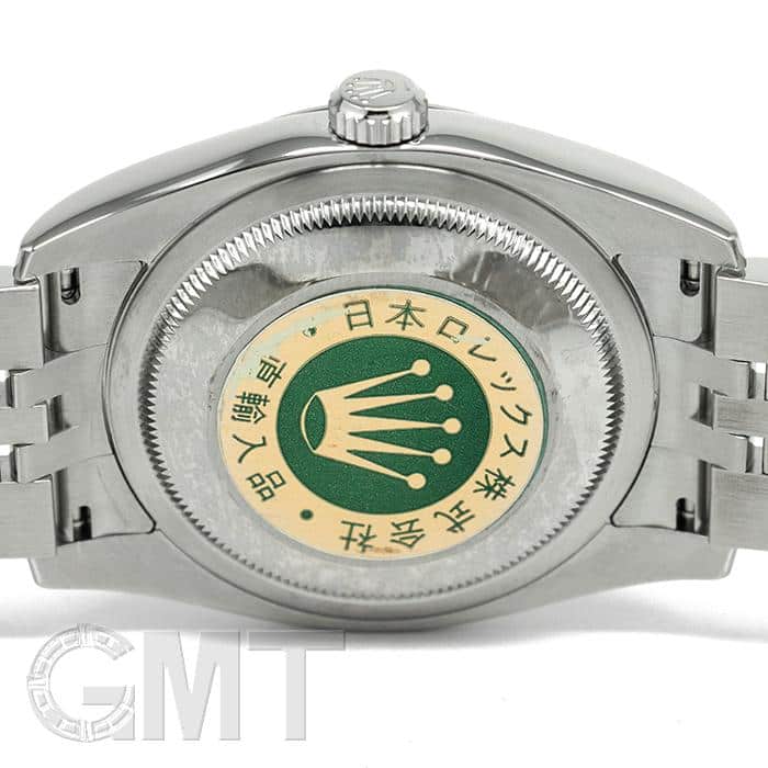 中古)ROLEX ロレックス デイトジャスト 116234 ブラック【裏蓋シール