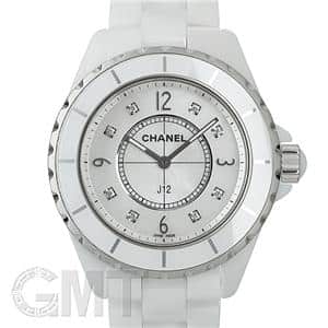 CHANEL シャネル J12 ホワイトセラミック 8Pダイヤ 38mm H3214 メイン