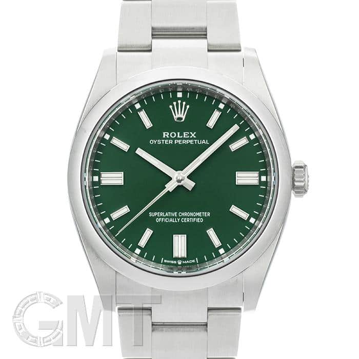 新品)ROLEX ロレックス オイスターパーペチュアル 36 126000 グリーン