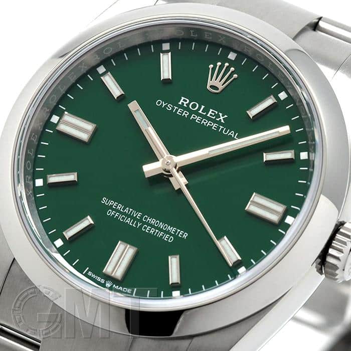 新品)ROLEX ロレックス オイスターパーペチュアル 36 126000 グリーン