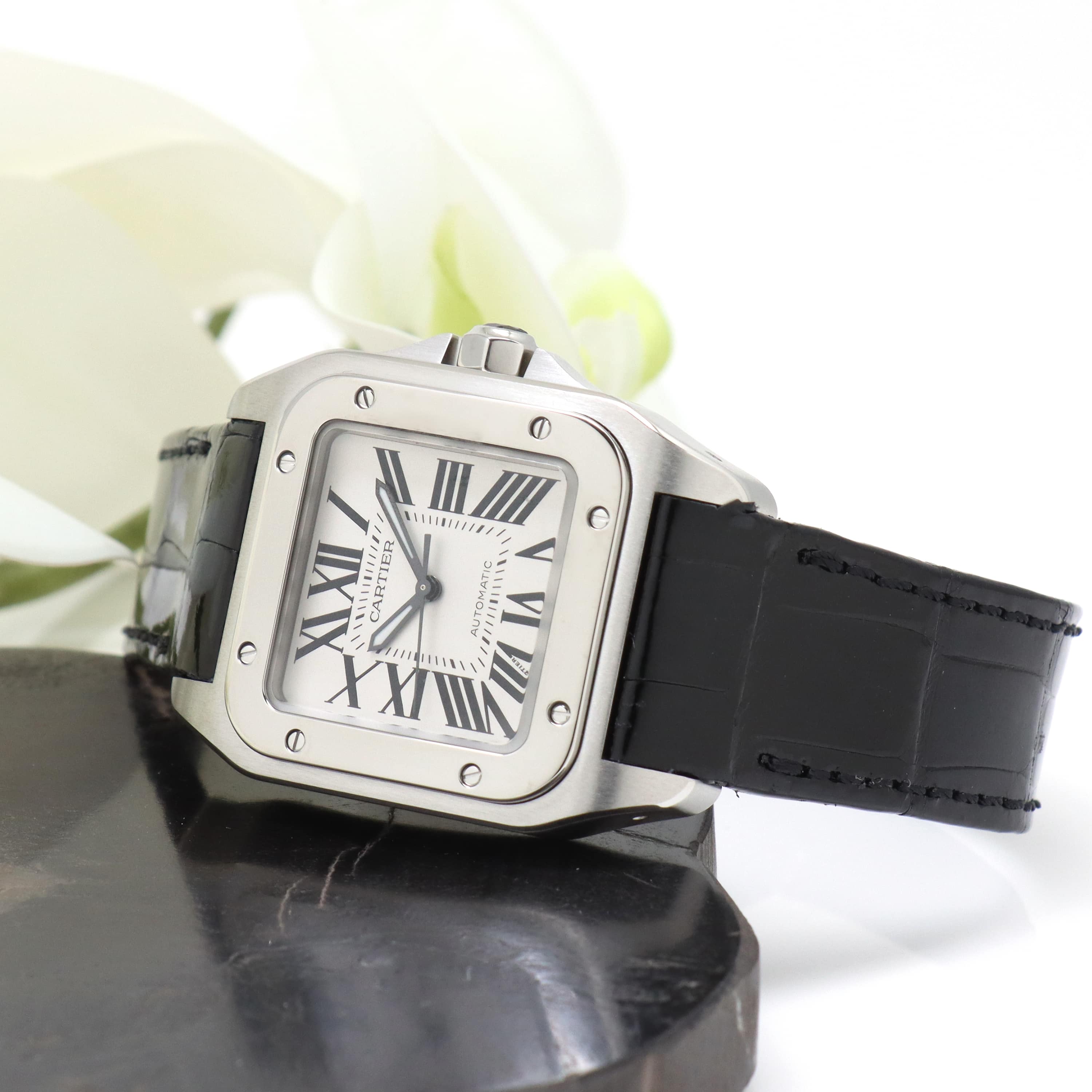 中古)CARTIER カルティエ サントス 100 MM W20126X8（商品ID