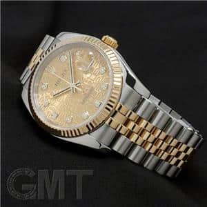ROLEX ロレックス デイトジャスト 36 116233G シャンパン コンピューター F番 メイン