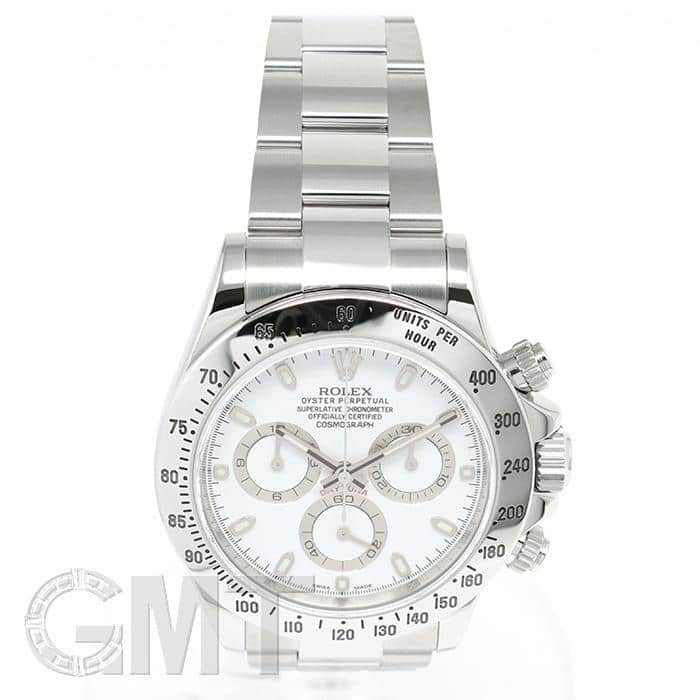 中古)ROLEX ロレックス デイトナ 116520 ホワイト 鏡面バックル（商品