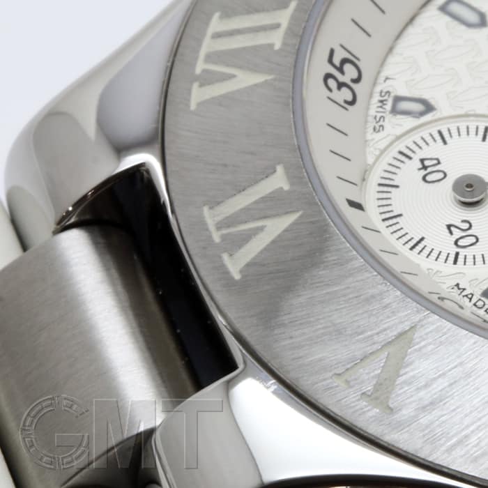カルティエ CARTIER W10198U2 クロノスカフ デイト クォーツ レディース _940250 カルティエ CARTIER W10198U2 クロノスカフ デイト クォーツ