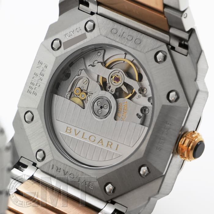 中古)BVLGARI ブルガリ オクト ソロテンポ ホワイト BGO38WSPGD（商品