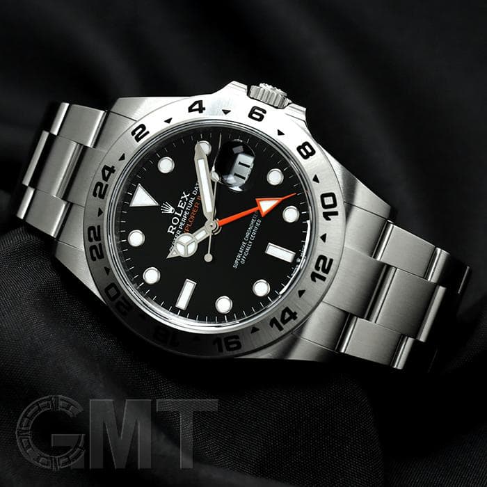 ROLEX ロレックス エクスプローラーII 掛時計 未使用)ROLEX ロレックス エクスプローラー II 226570 ブラック（商品