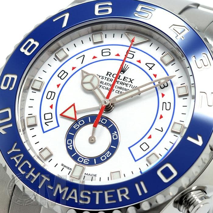 中古)ROLEX ロレックス ヨットマスター II 116680 ホワイト針（商品ID