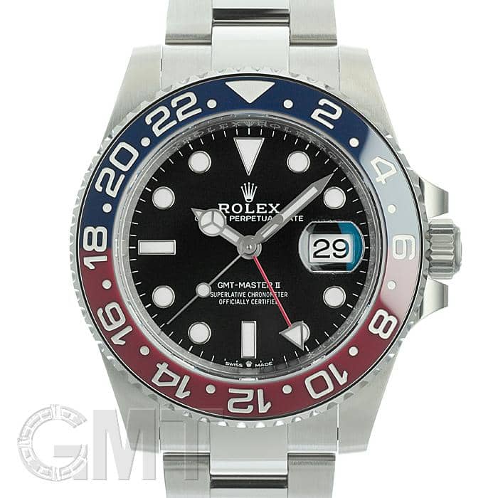 センスのいい お歳暮 未使用)ROLEX ロレックス オイスター 126710BLRO II GMTマスター 時計