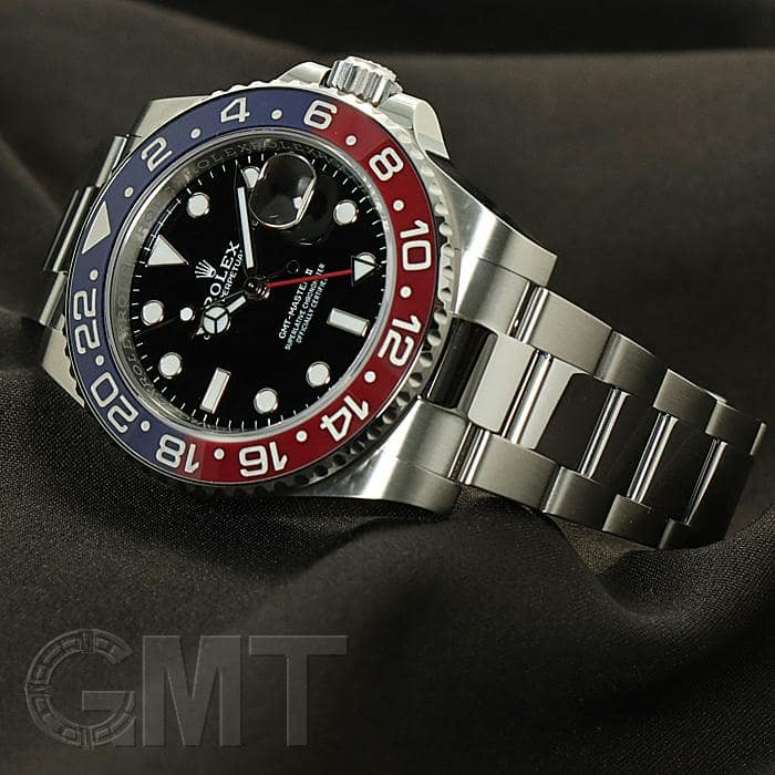 新品)ROLEX ロレックス GMTマスター II 126710BLRO（商品ID