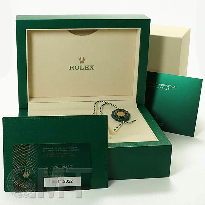 未使用)ROLEX ロレックス GMTマスター II 126710BLRO オイスター