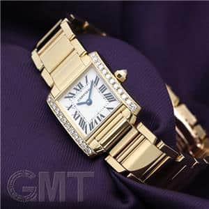 新品)CARTIER カルティエ タンク フランセーズ SM WE1001R8