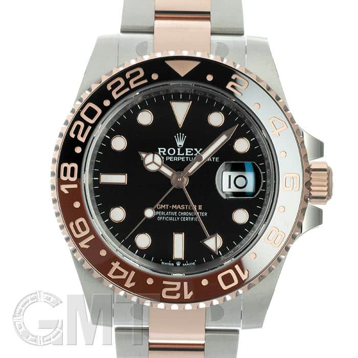 ロレックス　ROLEX GMTマスターⅡ 未使用)ROLEX ロレックス GMTマスター II 126711CHNR ブラック
